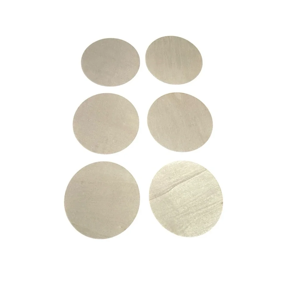 NEW wood round coasters‎ set of 6 coffee